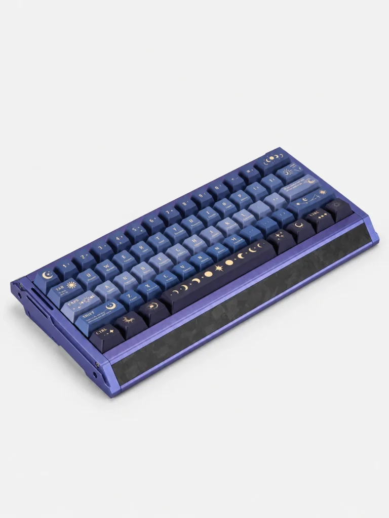 Aluminum Magnetic Switch Mechanical Keyboard GA61 – Sun, Moon and Stars