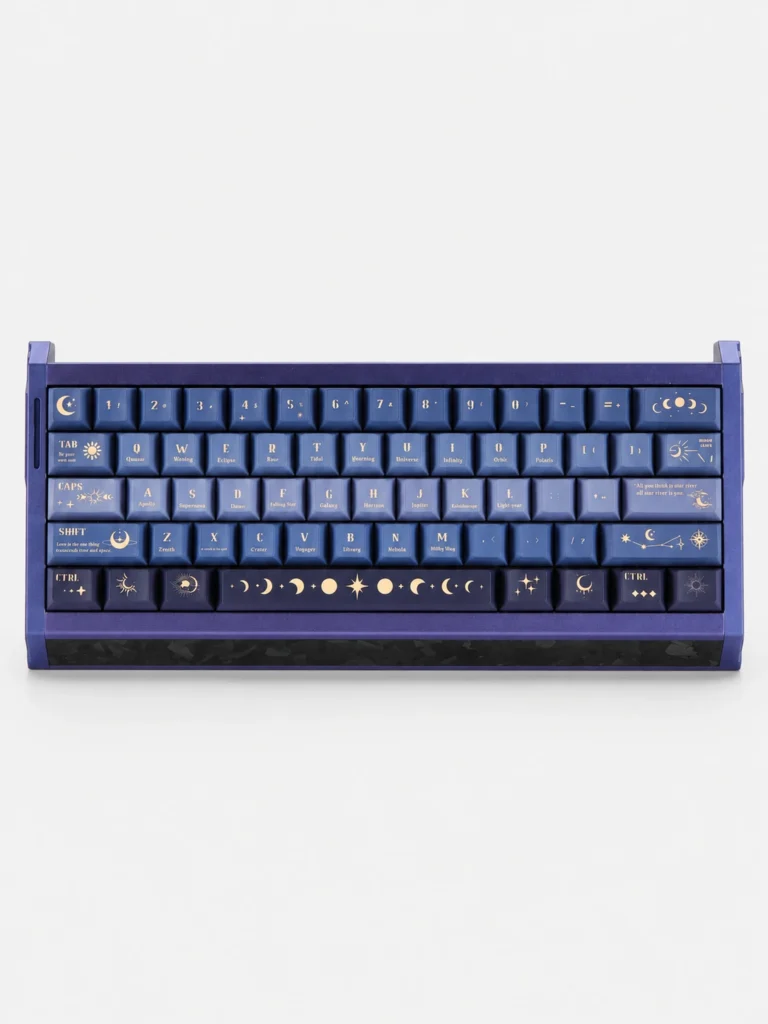 Aluminum Magnetic Switch Mechanical Keyboard GA61 – Sun, Moon and Stars