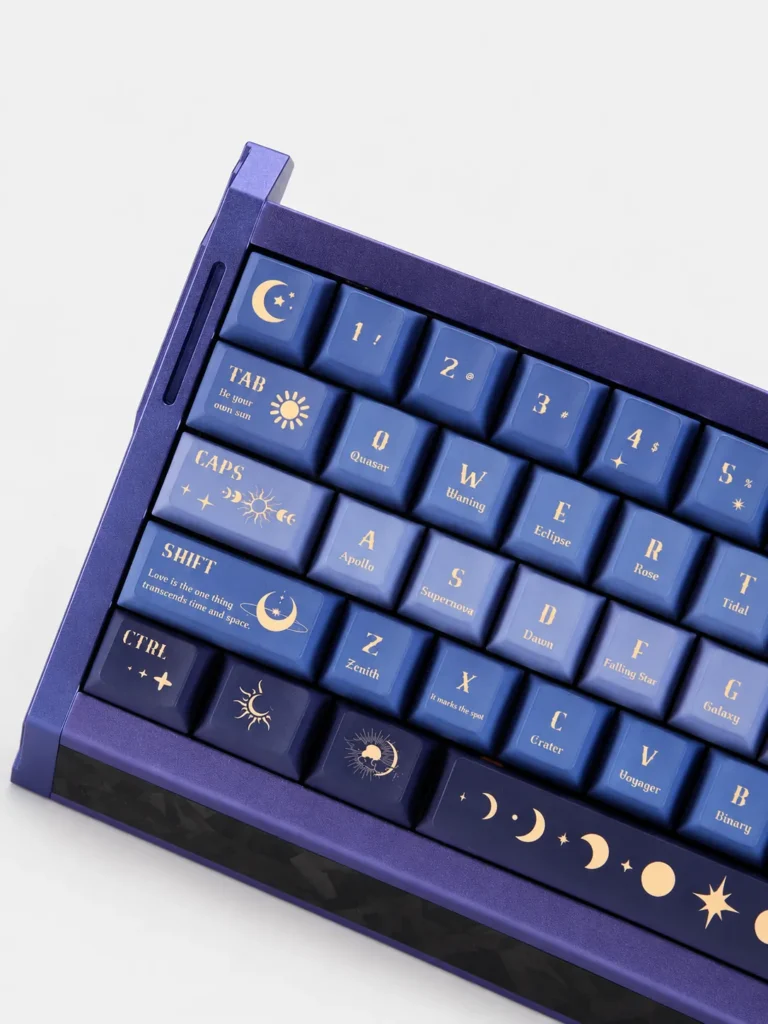 Aluminum Magnetic Switch Mechanical Keyboard GA61 – Sun, Moon and Stars