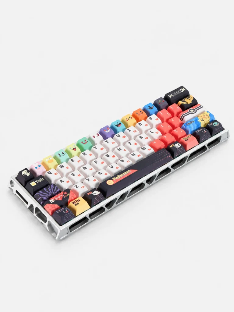 Aluminum Magnetic Switch Mechanical Keyboard GB61 – Cartoon