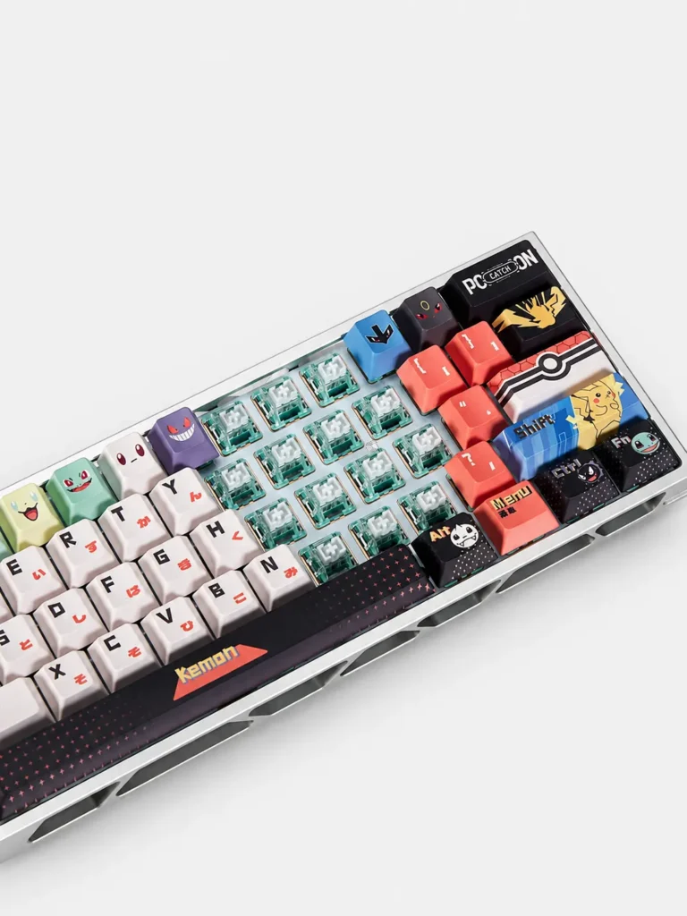 Aluminum Magnetic Switch Mechanical Keyboard GB61 – Cartoon