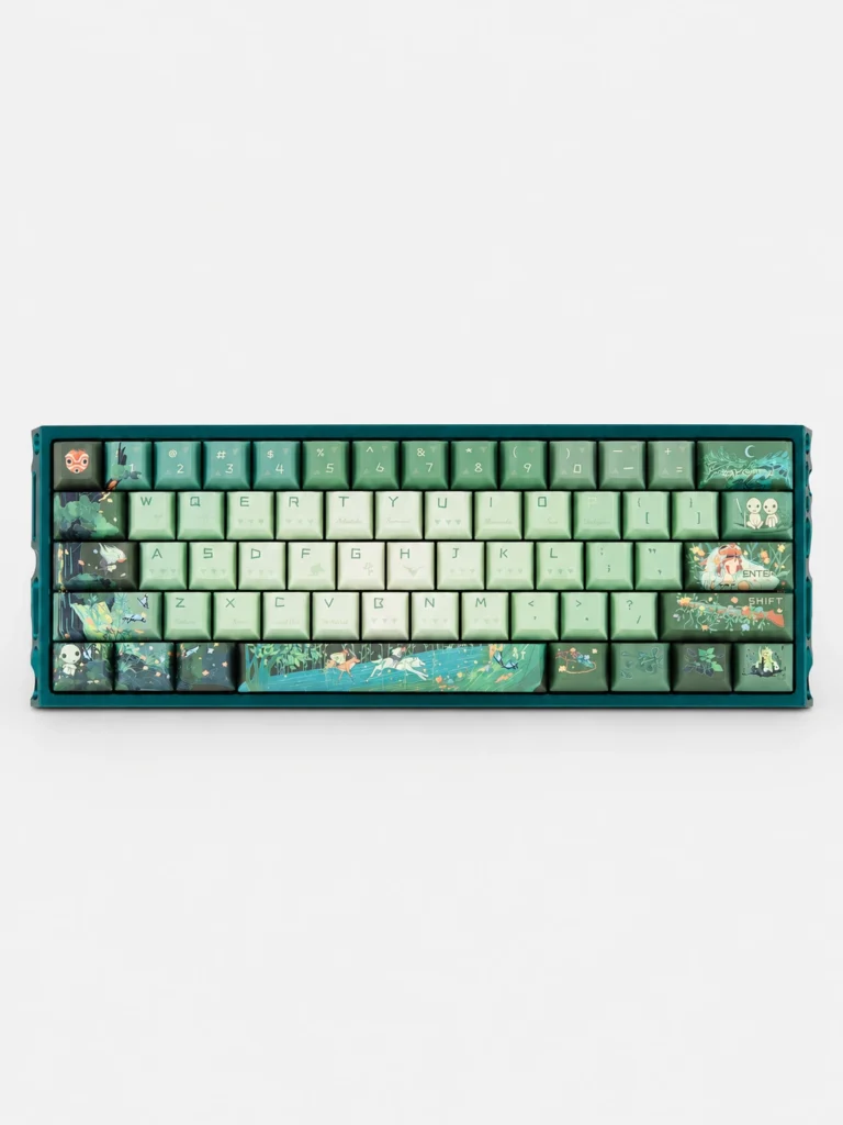 Aluminum Magnetic Switch Mechanical Keyboard GB61 – Green Sprite