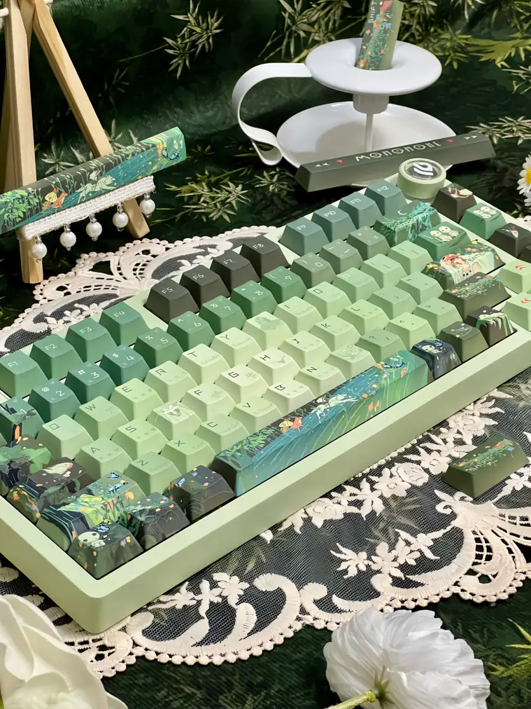 Green Sprite Keycaps