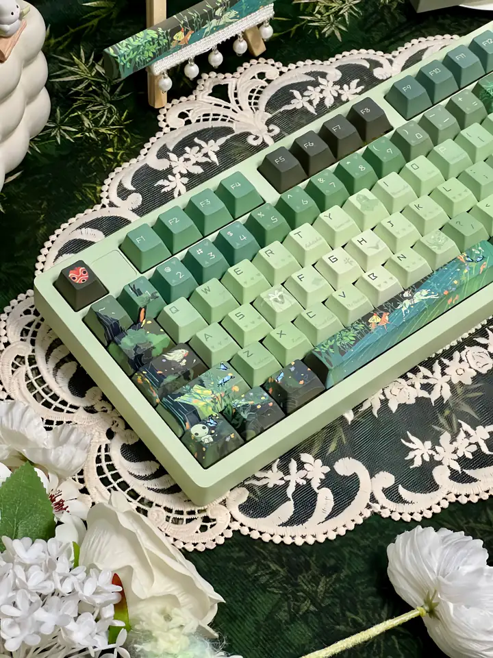 Green Sprite Keycaps