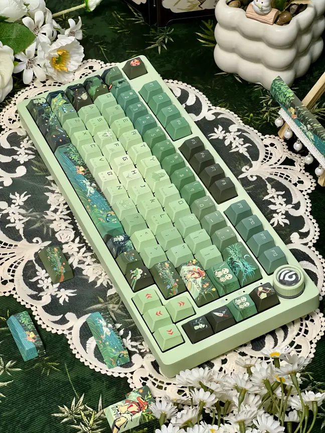 Green Sprite Keycaps