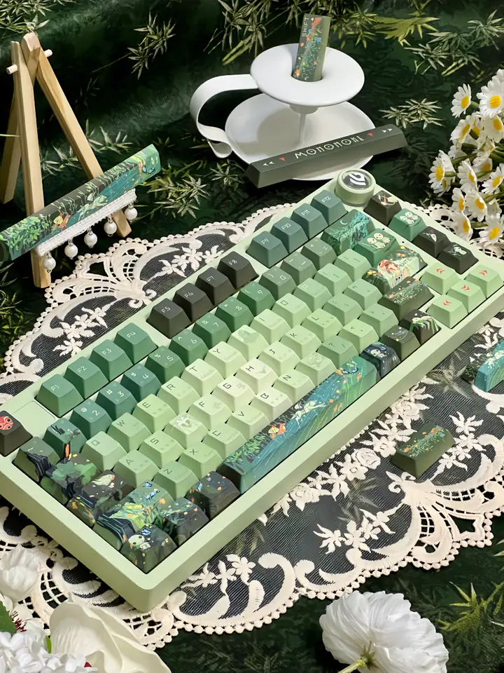 Green Sprite Keycaps