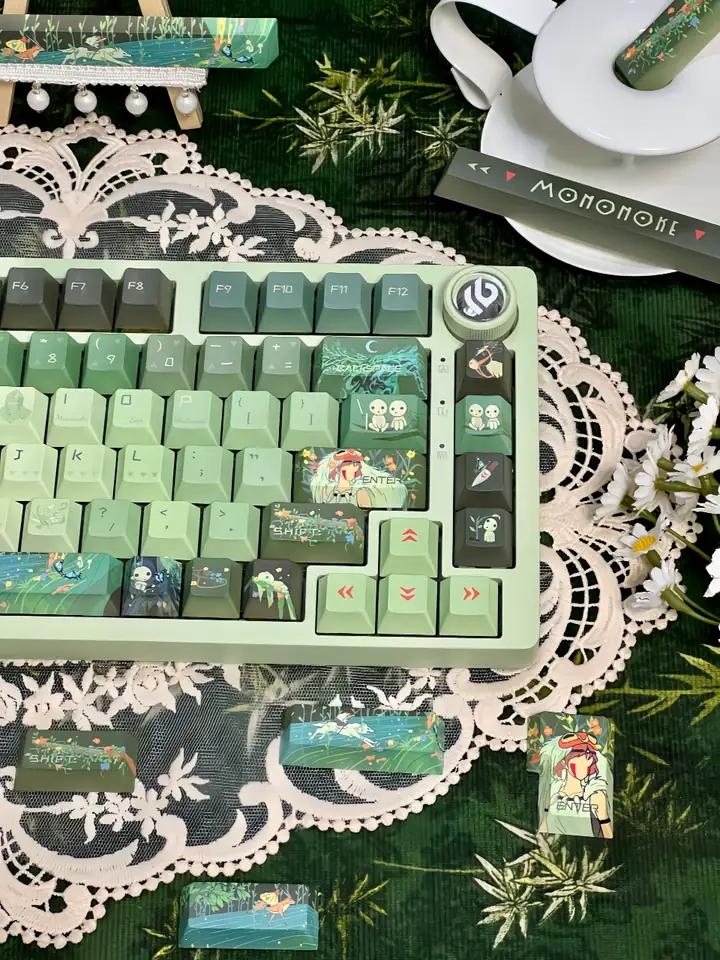 Green Sprite Keycaps