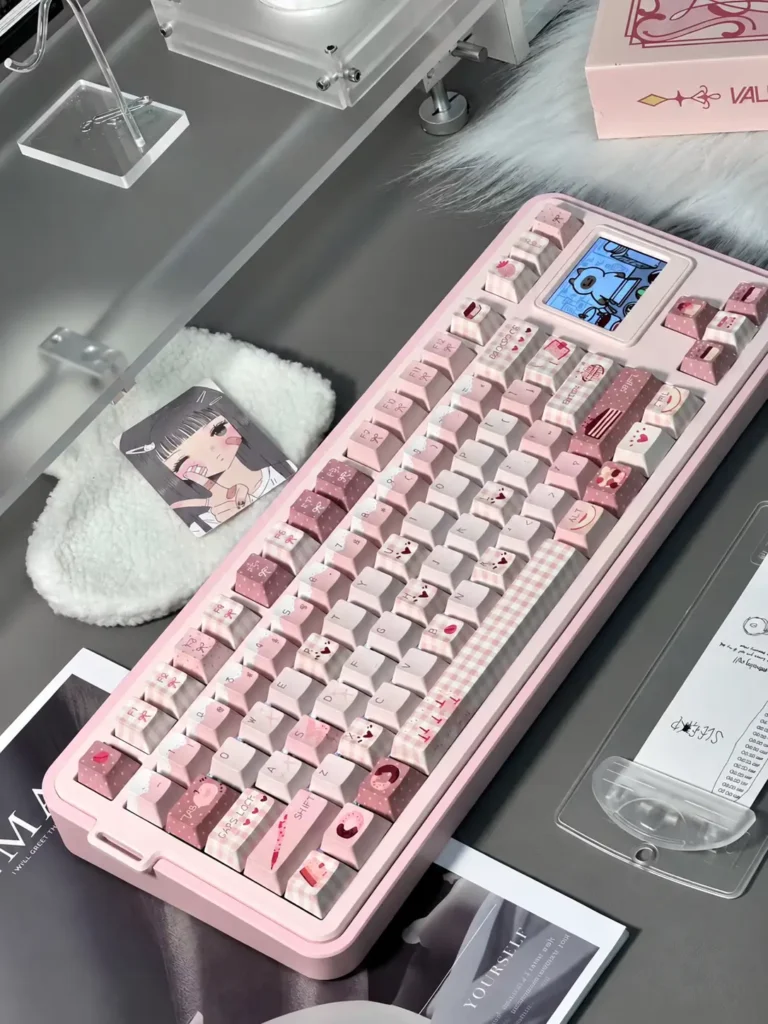 Pink Aesthetic Keycaps