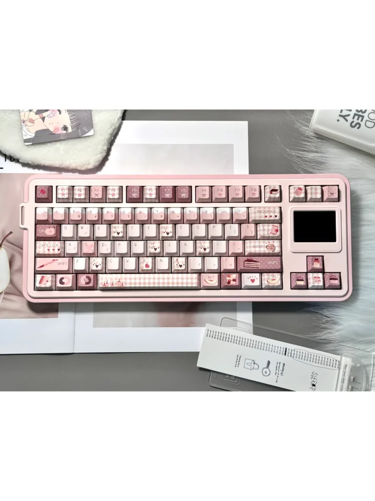 Pink Aesthetic Keycaps