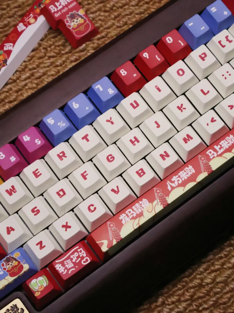 Chinese Fortune Talisman Keycaps