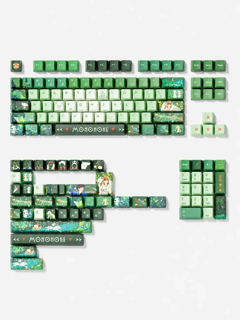 Green Sprite Keycaps